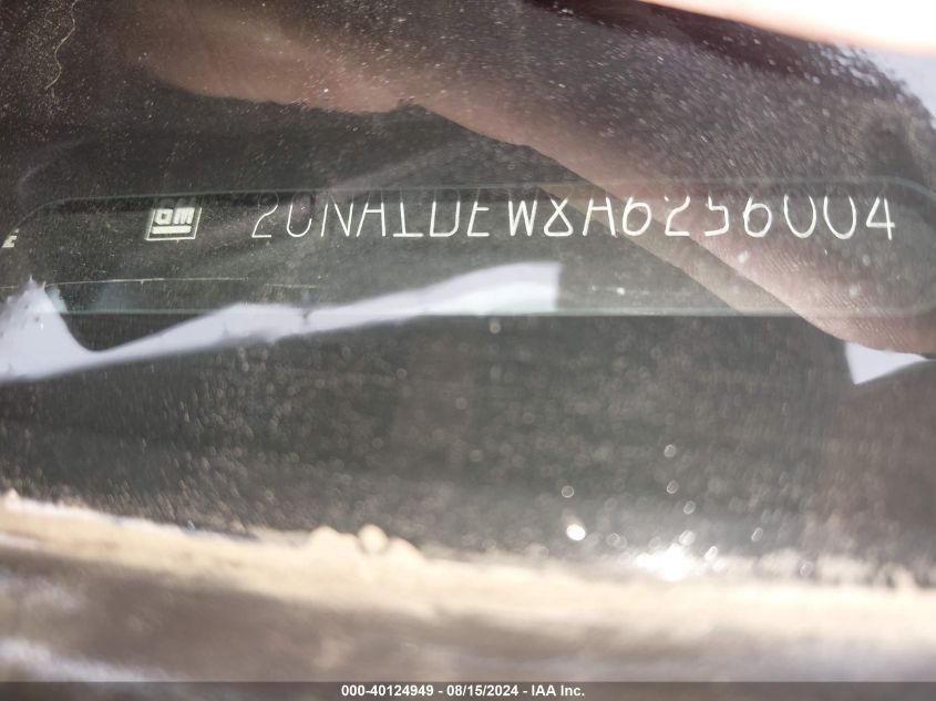 2010 Chevrolet Equinox Lt VIN: 2CNALDEW8A6256004 Lot: 40124949