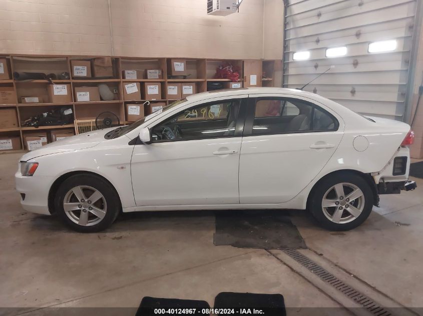 2008 Mitsubishi Lancer Es VIN: JA3AU26U58U001405 Lot: 40124967