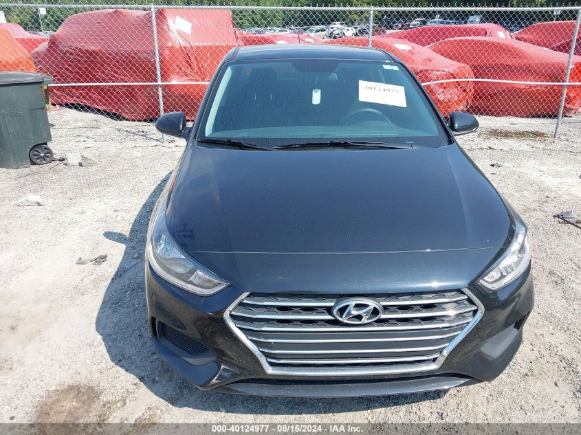 2022 Hyundai Accent Se VIN: 3KPC24A69NE180787 Lot: 40124977