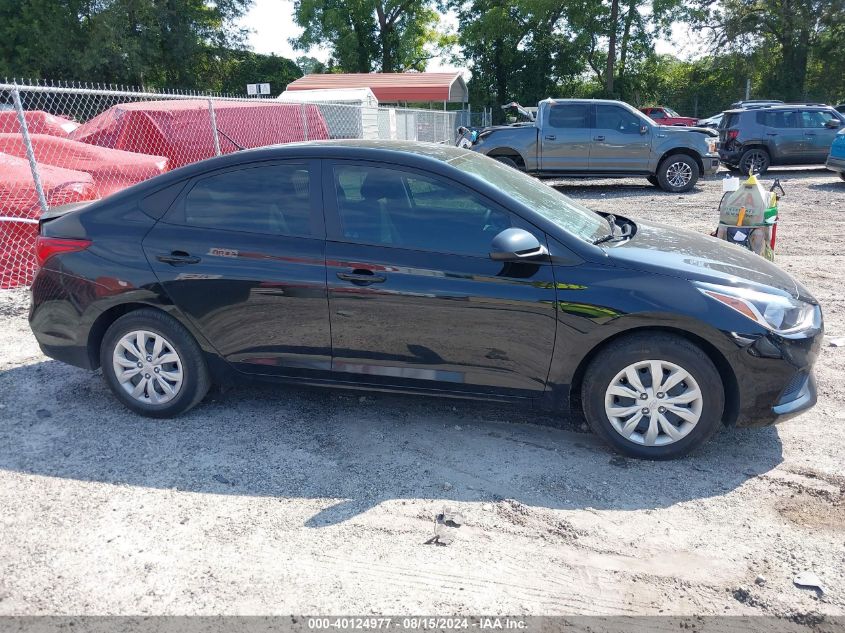 2022 Hyundai Accent Se VIN: 3KPC24A69NE180787 Lot: 40124977