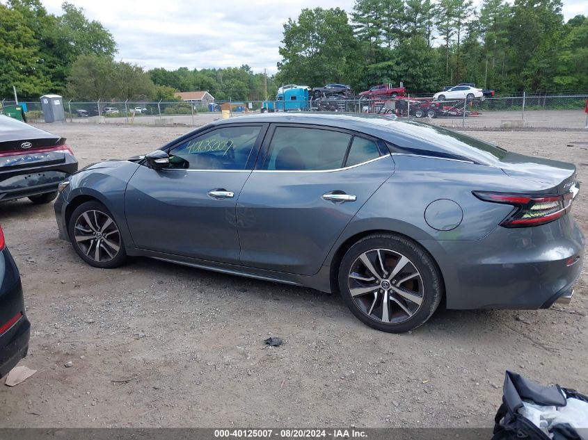 2019 Nissan Maxima 3.5 Sv VIN: 1N4AA6AV0KC371679 Lot: 40125007