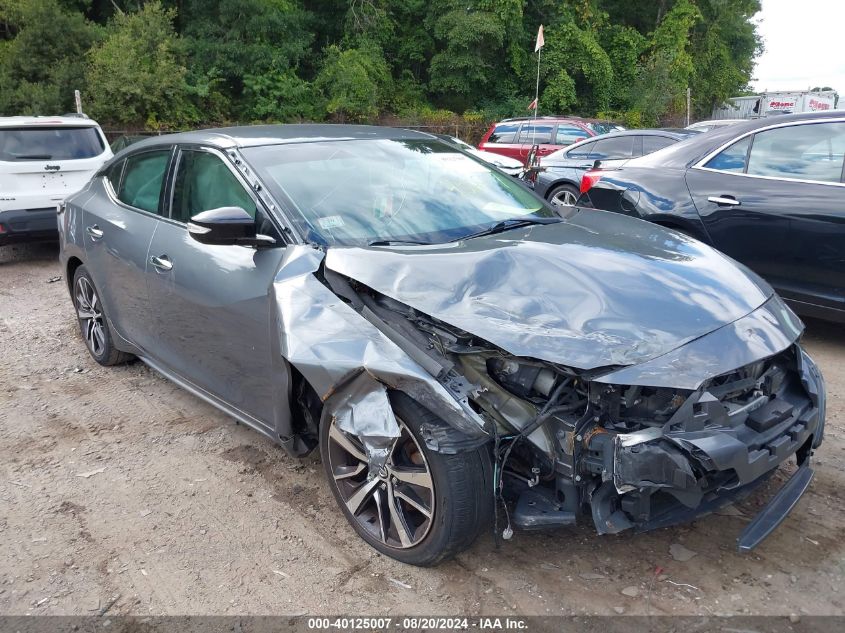 2019 Nissan Maxima 3.5 Sv VIN: 1N4AA6AV0KC371679 Lot: 40125007