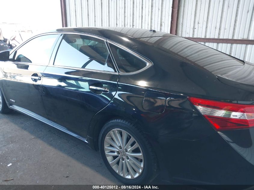 2014 Toyota Avalon Hybrid Xle Touring VIN: 4T1BD1EB4EU030577 Lot: 40125012