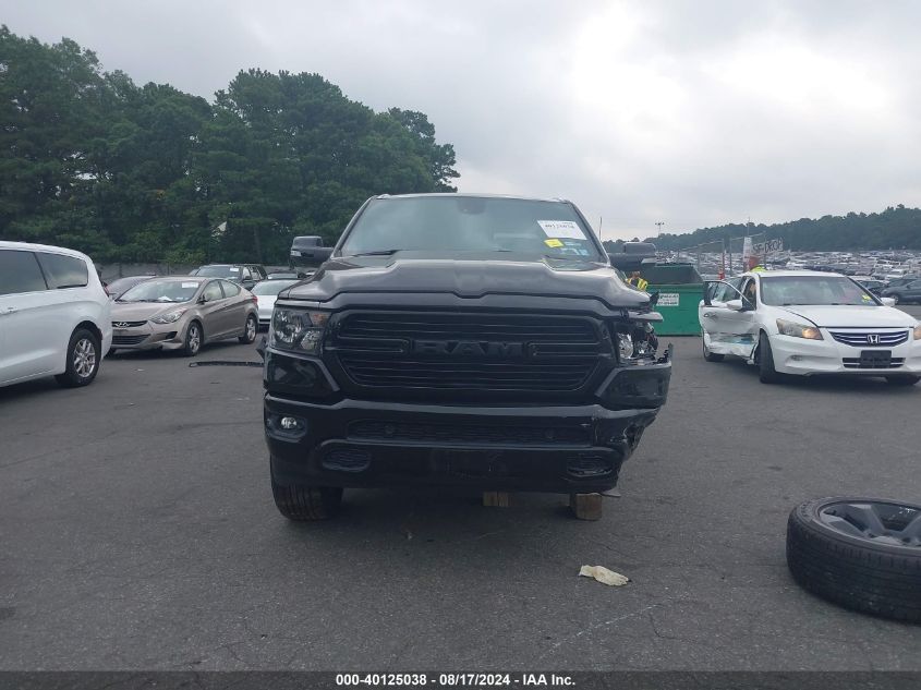 2019 Ram 1500 Big Horn/Lone Star 4X4 5'7 Box VIN: 1C6SRFFT6KN748459 Lot: 40125038