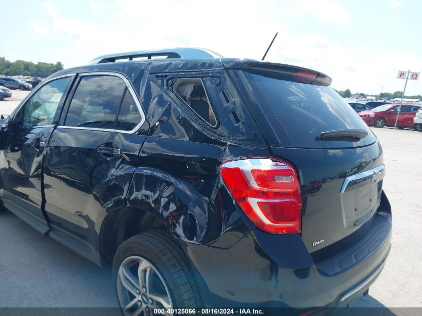 2016 Chevrolet Equinox Ltz VIN: 2GNFLGEKXG6213633 Lot: 40125066