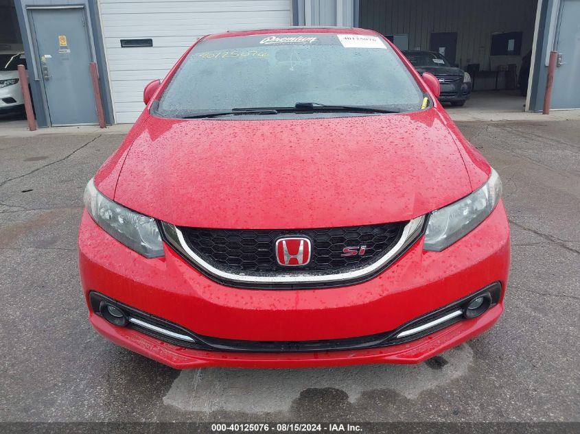 2013 Honda Civic Si VIN: 2HGFB6E56D8709742 Lot: 40125076