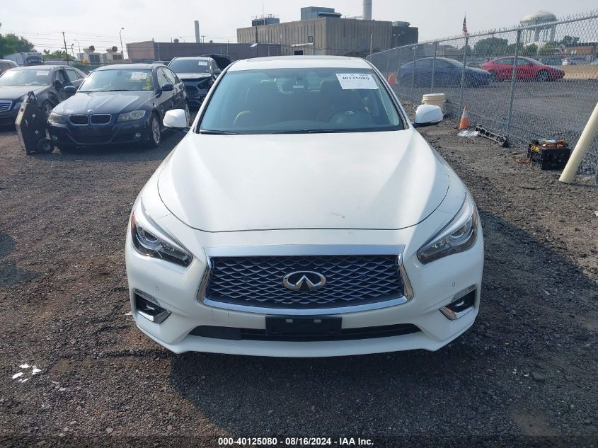 2024 Infiniti Q50 Luxe Awd VIN: JN1EV7BR5RM630021 Lot: 40125080