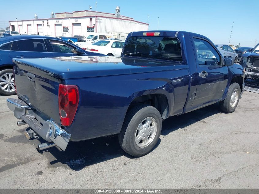 2007 Chevrolet Colorado Ls VIN: 1GCCS149X78176930 Lot: 40125088