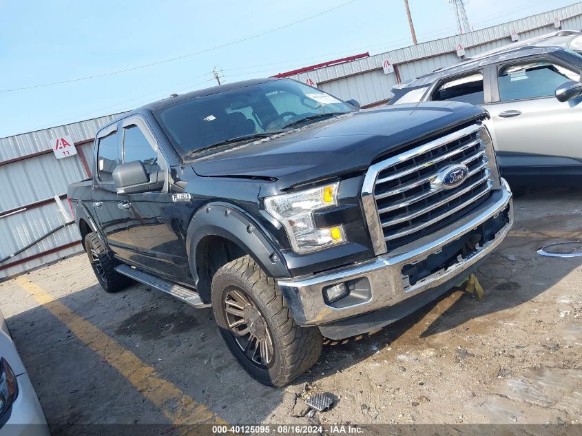 2016 FORD F-150 XLT - 1FTEW1CF6GKD04443