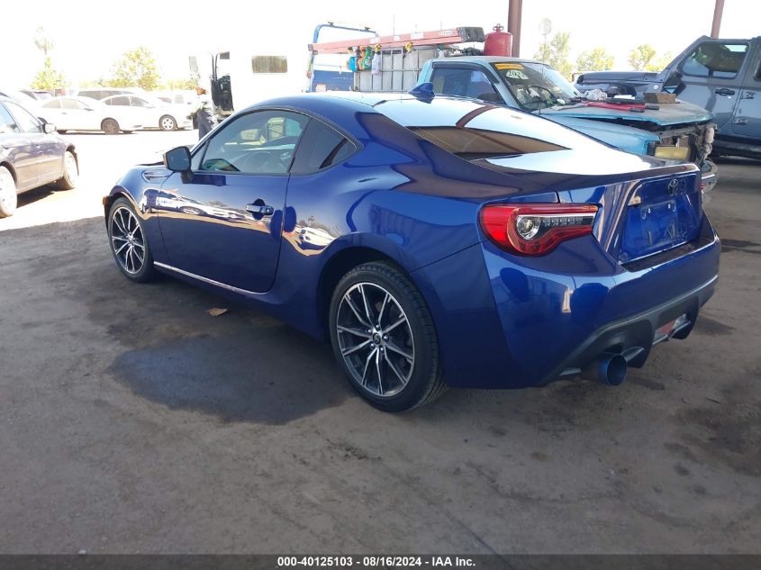 2017 Toyota 86 VIN: JF1ZNAA12H8706752 Lot: 40125103