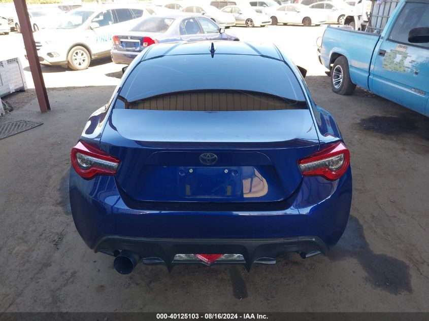 2017 Toyota 86 VIN: JF1ZNAA12H8706752 Lot: 40125103