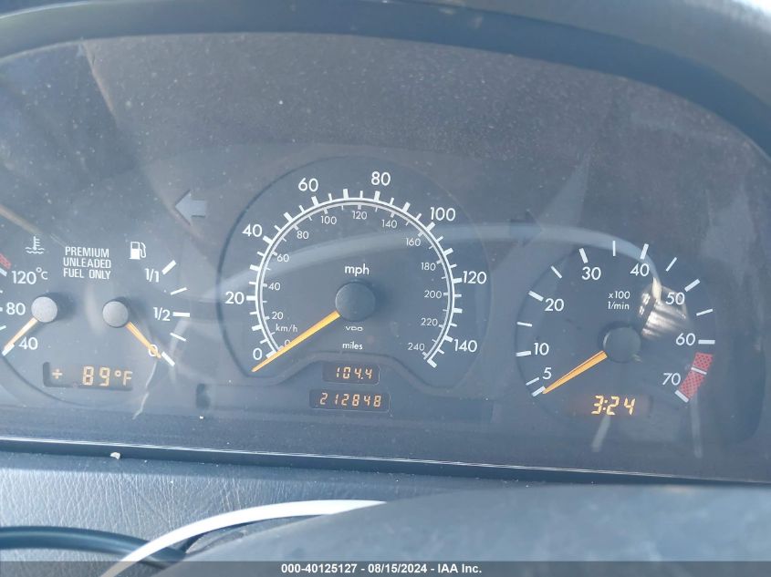 1996 Mercedes-Benz C 220 VIN: WDBHA22E8TF462066 Lot: 40125127