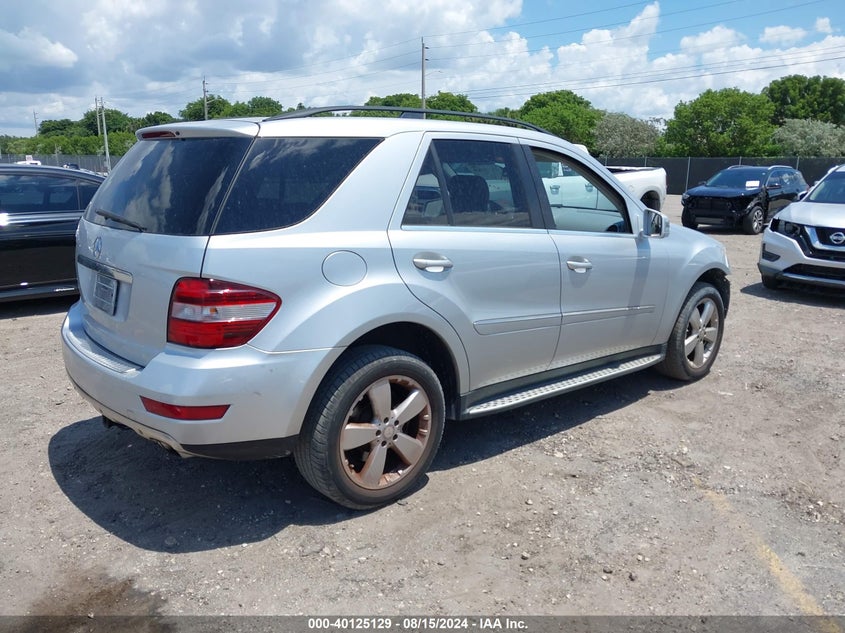 2011 Mercedes-Benz Ml 350 VIN: 4JGBB5GBXBA683308 Lot: 40125129