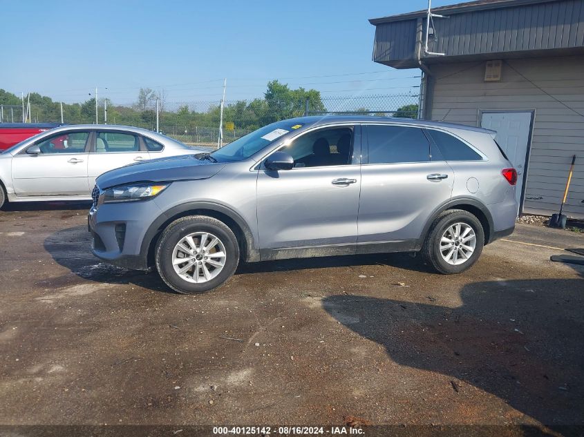 2019 Kia Sorento 2.4L L VIN: 5XYPG4A36KG598215 Lot: 40125142