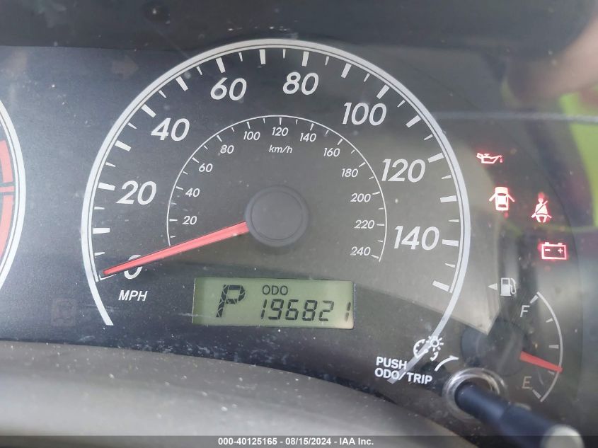 2009 Toyota Corolla Le VIN: 1NXBU40E29Z068852 Lot: 40125165