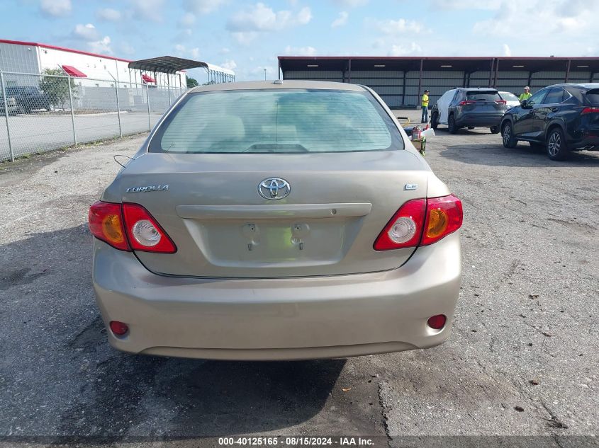 2009 Toyota Corolla Le VIN: 1NXBU40E29Z068852 Lot: 40125165