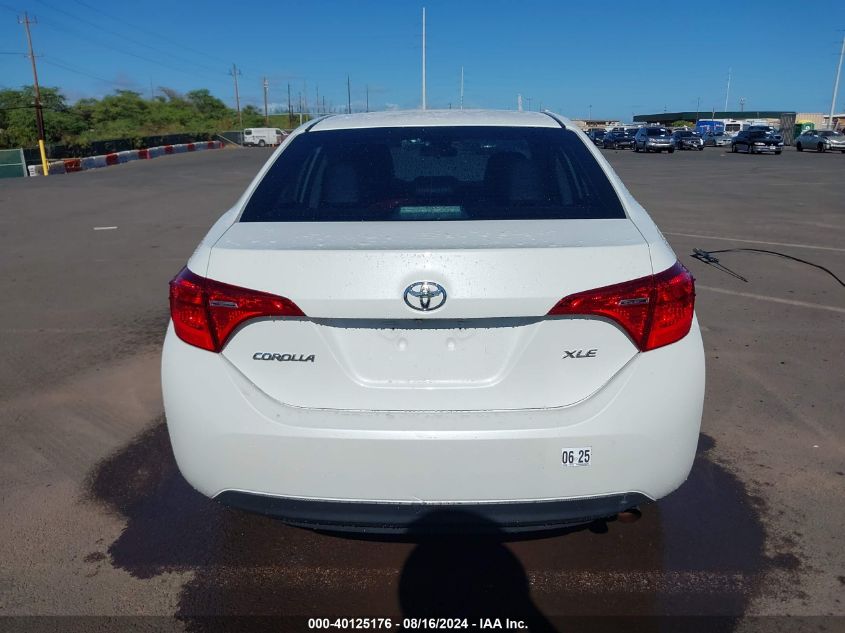 2017 Toyota Corolla Le VIN: 5YFBURHE2HP606757 Lot: 40125176