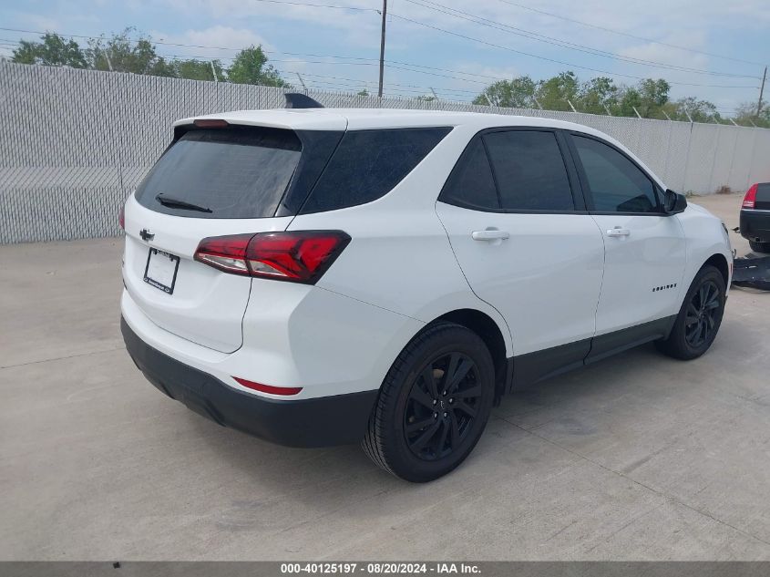 2024 Chevrolet Equinox Ls VIN: 3GNAXHEG3RL313930 Lot: 40125197