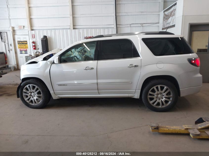 2016 GMC Acadia Denali VIN: 1GKKVTKD6GJ111317 Lot: 40125212