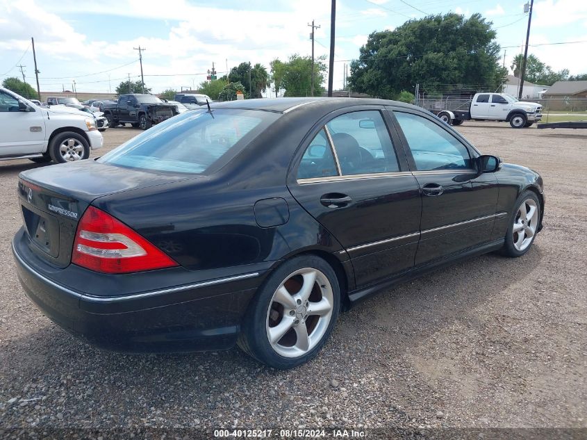 2005 Mercedes-Benz C-Class 1.8L VIN: WDBRF40J85A737162 Lot: 40125217