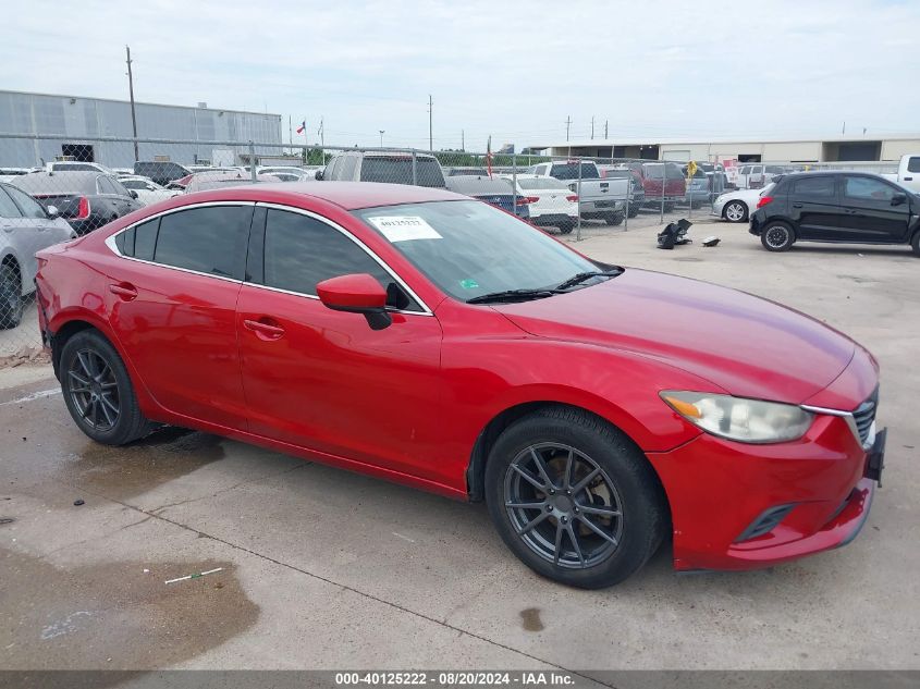 2014 Mazda Mazda6 I Sport VIN: JM1GJ1U67E1145439 Lot: 40125222