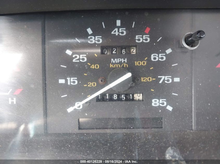 1992 Ford Ranger VIN: 1FTCR10A9NTA13451 Lot: 40125228