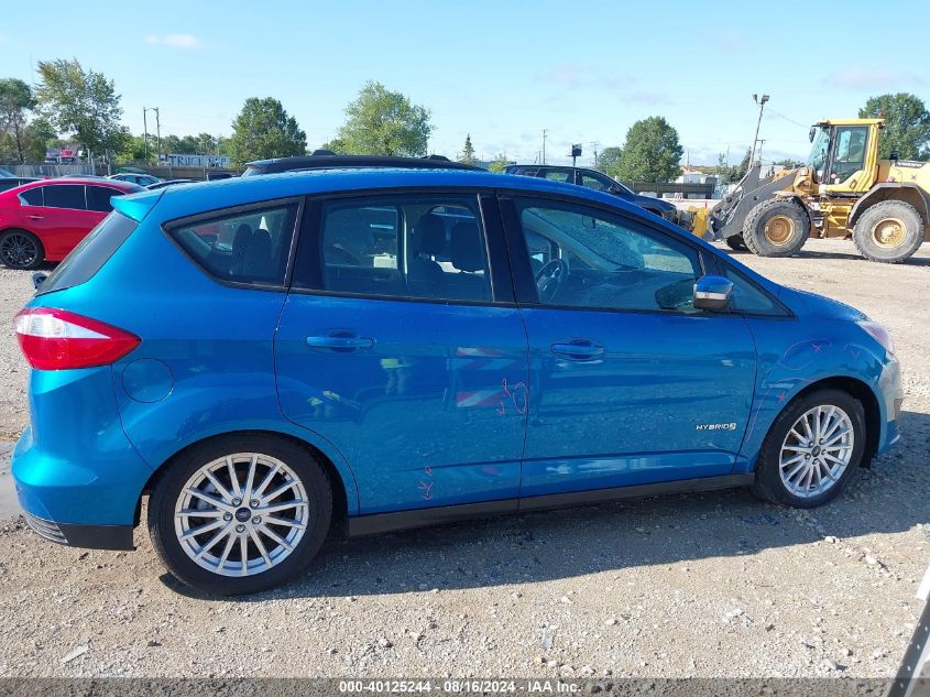 2013 Ford C-Max Hybrid Se VIN: 1FADP5AU9DL533759 Lot: 41168600