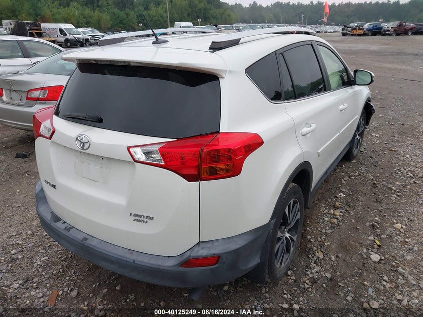 2015 TOYOTA RAV4 LIMITED - JTMDFREV8FJ046140
