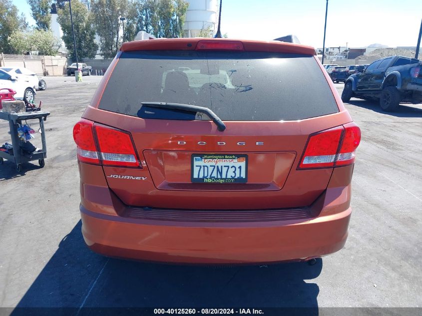 2014 Dodge Journey Se VIN: 3C4PDCAB7ET109330 Lot: 40125260