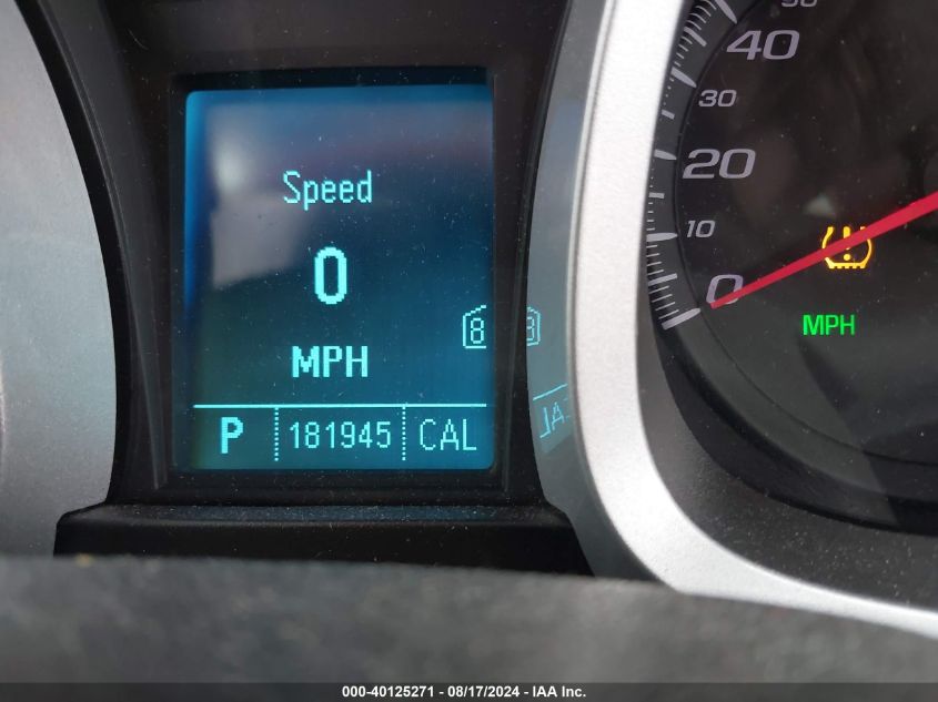 2011 Chevrolet Equinox Lt VIN: 2CNALDEC2B6341427 Lot: 40125271