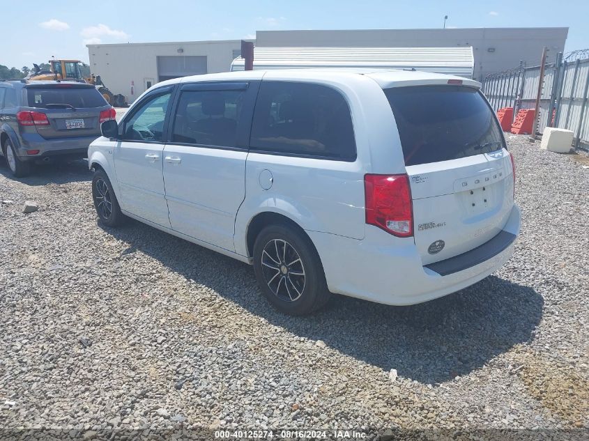 2014 Dodge Grand Caravan Sxt 30Th Anniversary VIN: 2C4RDGCG1ER278464 Lot: 40125274