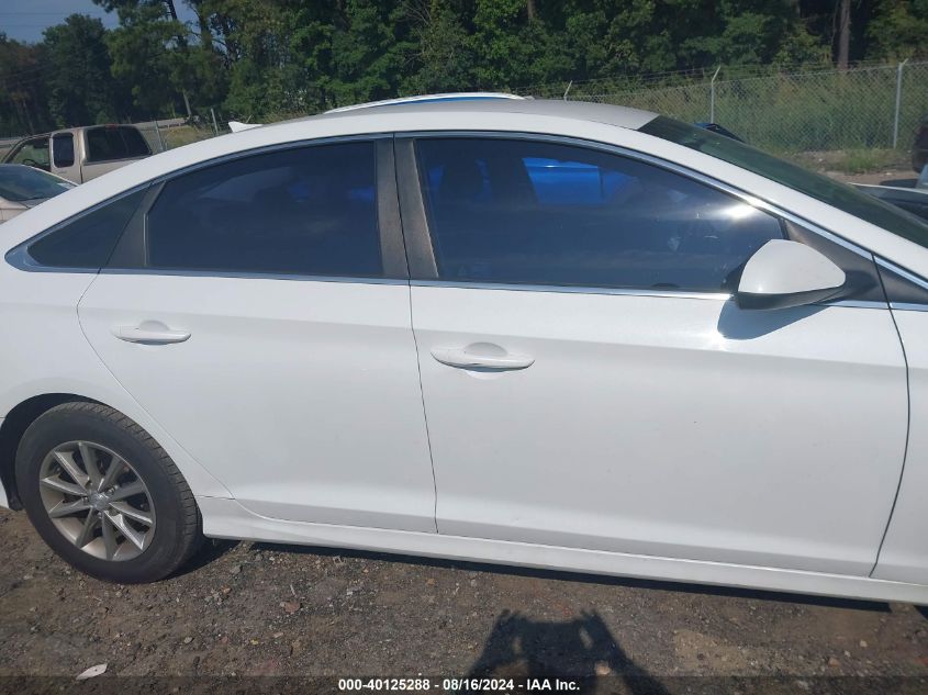 2019 Hyundai Sonata Se VIN: 5NPE24AF7KH745327 Lot: 40125288