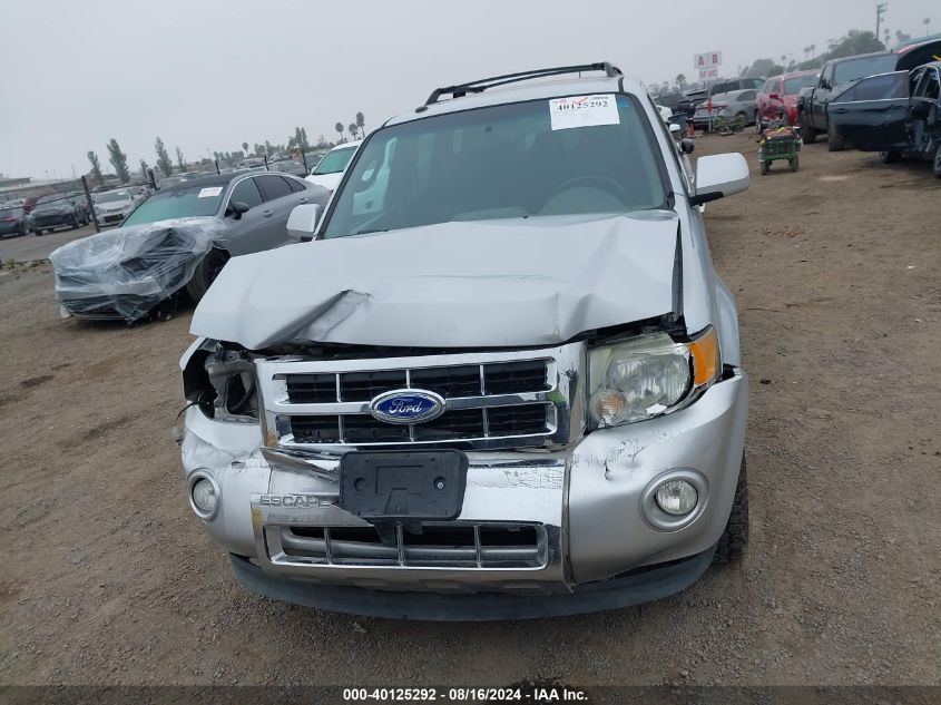 2011 Ford Escape Limited VIN: 1FMCU0EG2BKC14059 Lot: 40125292