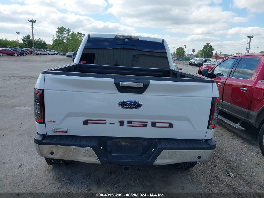 2020 Ford F-150 Supercrew VIN: 1FTEW1E56LKD43709 Lot: 40125299