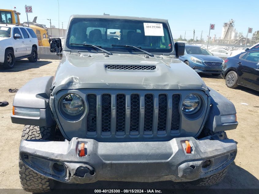 2021 Jeep Gladiator Mojave VIN: 1C6JJTEG5ML52651 Lot: 40125300