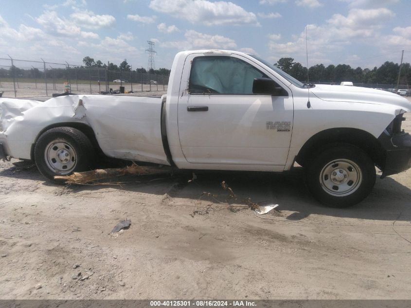 2019 Ram 1500 Classic Tradesman Regular Cab 4X2 8' Box VIN: 3C6JR6DG9KG508543 Lot: 40125301