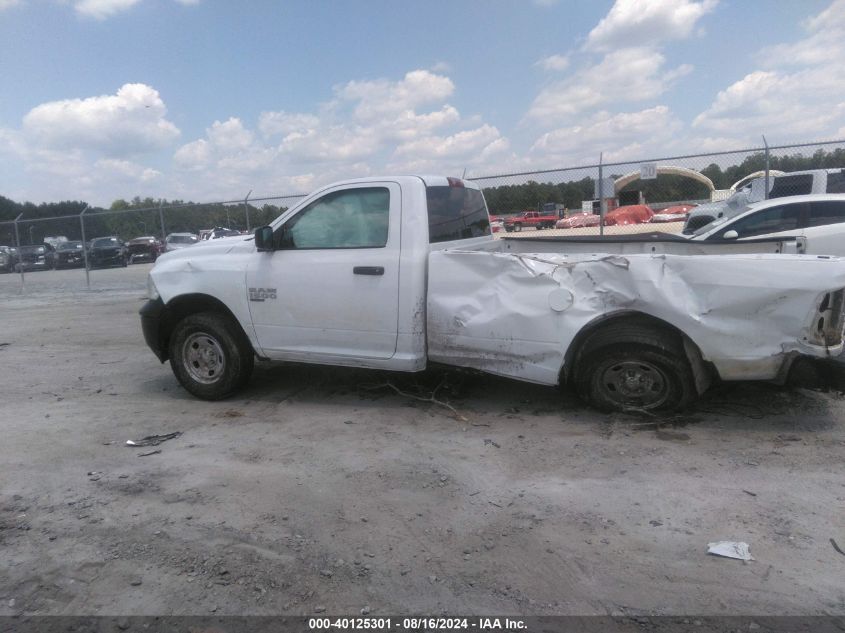 2019 Ram 1500 Classic Tradesman Regular Cab 4X2 8' Box VIN: 3C6JR6DG9KG508543 Lot: 40125301