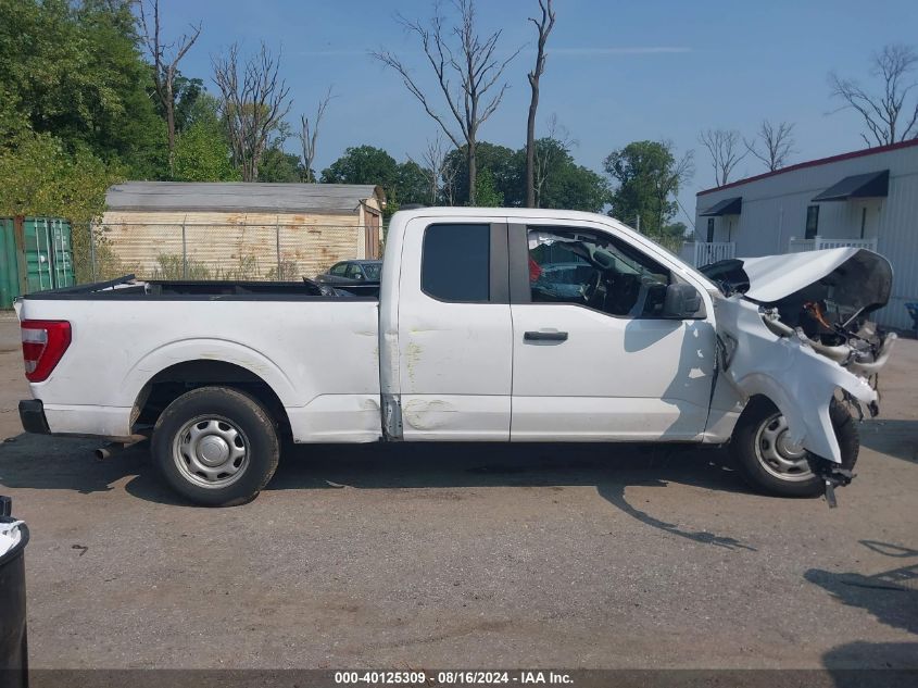 2021 Ford F-150 Xl VIN: 1FTEX1CB7MKD68383 Lot: 40125309