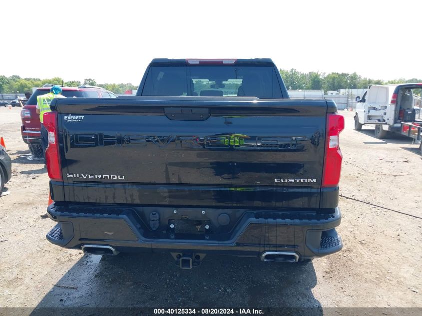 2021 Chevrolet Silverado 1500 4Wd Short Bed Custom Trail Boss VIN: 1GCPYCELXMZ375553 Lot: 40125334