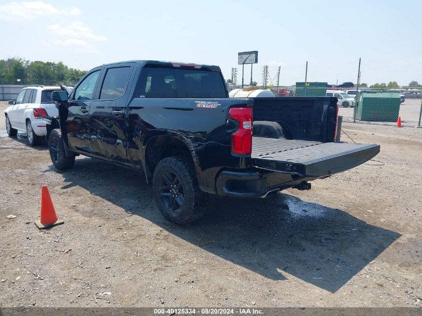 2021 Chevrolet Silverado 1500 4Wd Short Bed Custom Trail Boss VIN: 1GCPYCELXMZ375553 Lot: 40125334