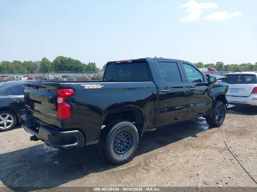 2021 Chevrolet Silverado 1500 4Wd Short Bed Custom Trail Boss VIN: 1GCPYCELXMZ375553 Lot: 40125334