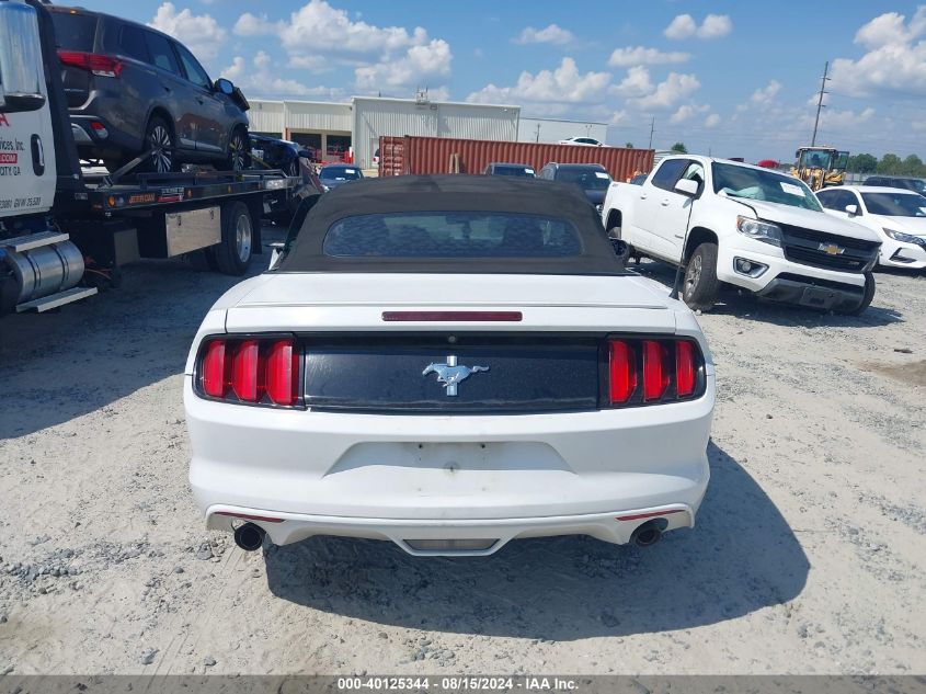 2015 Ford Mustang V6 VIN: 1FATP8EM5F5400639 Lot: 40125344