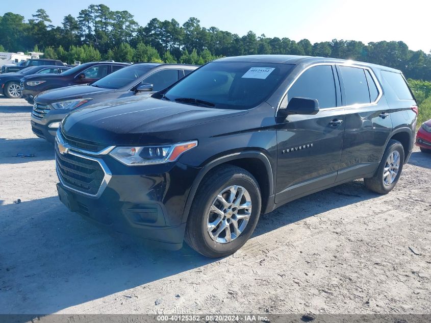 1GNERFKW2MJ117652 2021 CHEVROLET TRAVERSE - Image 2