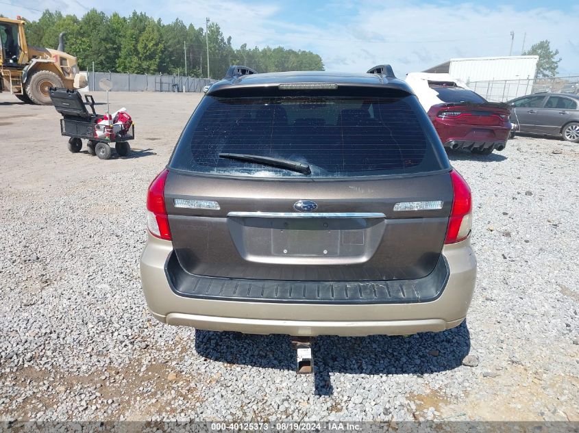 2008 Subaru Outback VIN: 4S4BP60C986302859 Lot: 40125373