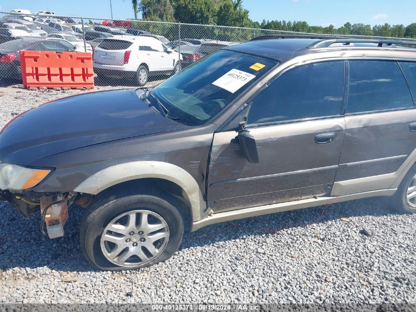 2008 Subaru Outback VIN: 4S4BP60C986302859 Lot: 40125373