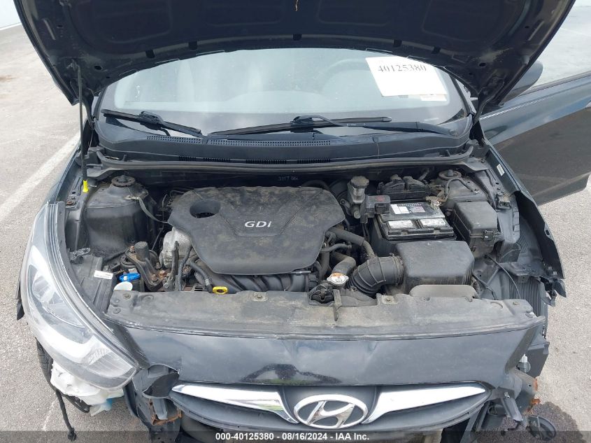 2013 Hyundai Accent Se VIN: KMHCU5AE9DU119846 Lot: 40125380