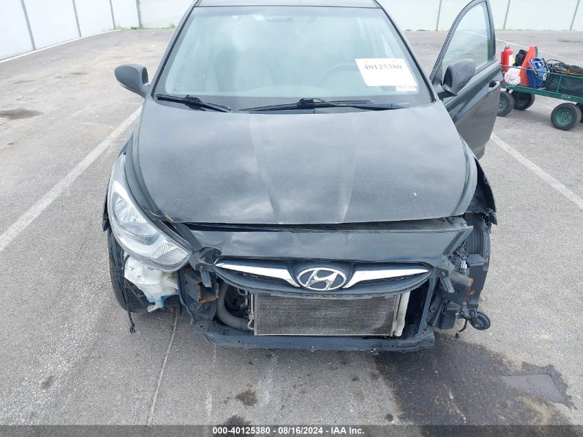2013 Hyundai Accent Se VIN: KMHCU5AE9DU119846 Lot: 40125380