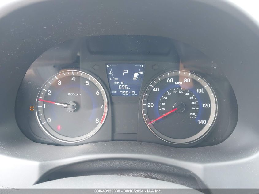 2013 Hyundai Accent Se VIN: KMHCU5AE9DU119846 Lot: 40125380