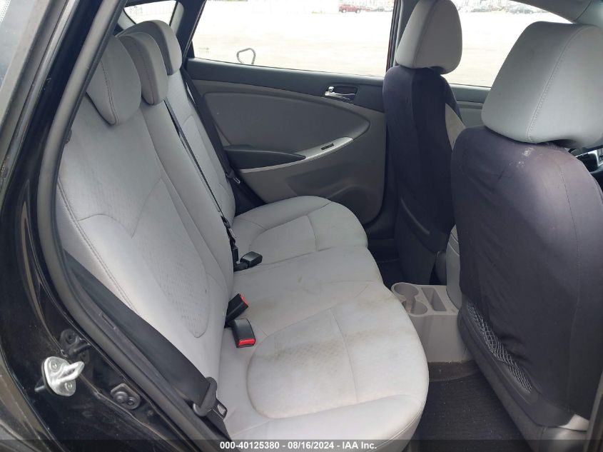 2013 Hyundai Accent Se VIN: KMHCU5AE9DU119846 Lot: 40125380