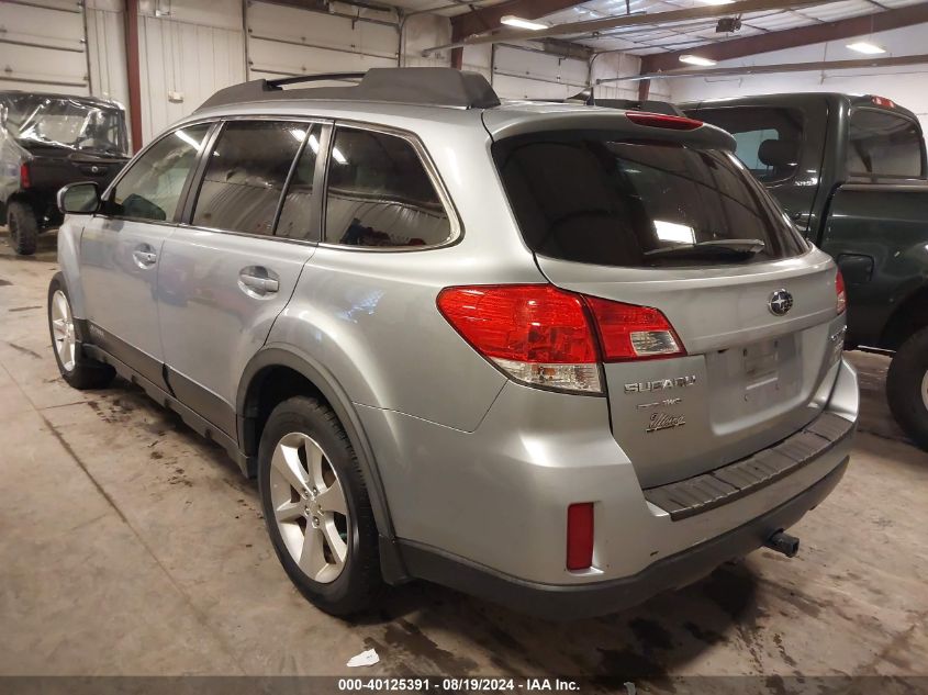 2014 Subaru Outback 2.5I Limited VIN: 4S4BRBLC5E3320092 Lot: 40125391